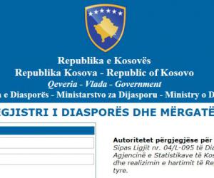 Regjistrimi i diasporës dhe mërgatës